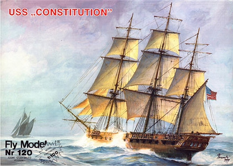 Plan Frigate USS Constitution - FLYM